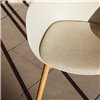 Silla Lore Wood con cojín polipropileno Enea