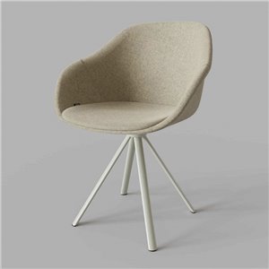 Silla Lore Spin tapizada Enea
