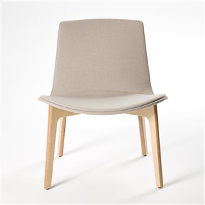 Butaca Lottus Wood tapizada Enea