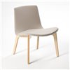 Butaca Lottus Wood tapizada Enea