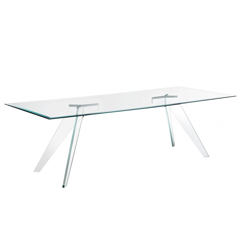 Mesa rectangular Alister Glas Italia