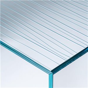 Mesa rectangular Ghiacciolo Ponte Glas Italia