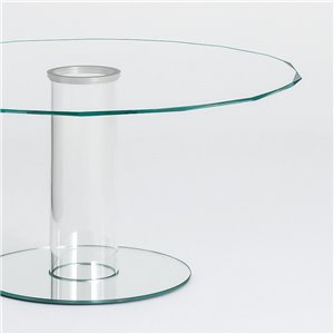 Mesa redonda Hub Cut Glas Italia