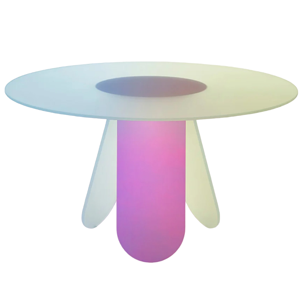 Mesa Shimmer Glas Italia