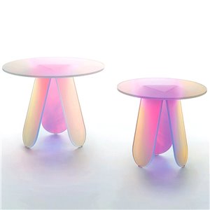 Mesa auxiliar Shimmer Glas Italia