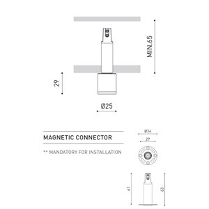 Foco Magnetic Top Micro ArkosLight