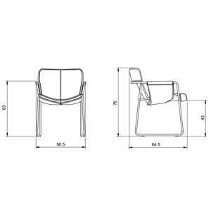 Silla Orma Soft Cuero Isist Atelier