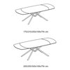 Mesa Air Redondeada Extensible Ingenia