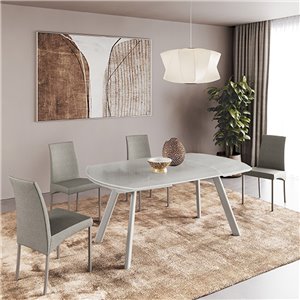Mesa Brooklyn Redondeada Extensible Ingenia