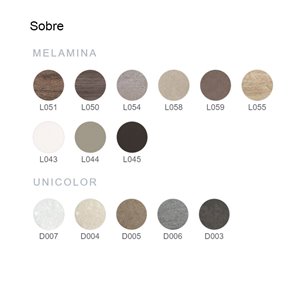 Mesa Paris Extensible Melamina/Unicolor Ingenia