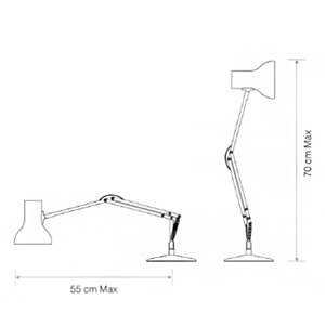Lámpara escritorio Type 75 Mini Anglepoise