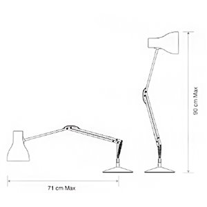 Lámpara escritorio Type 75 Anglepoise