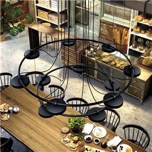 Lámpara suspensión Aro Estiluz