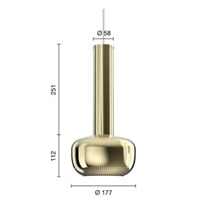 Lámpara VL56 Suspendida Louis Poulsen