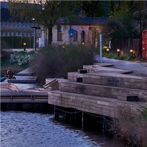 Lámpara pie Bysted Garden Louis Poulsen