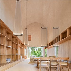 Lámpara suspensión Array cónica Vibia 