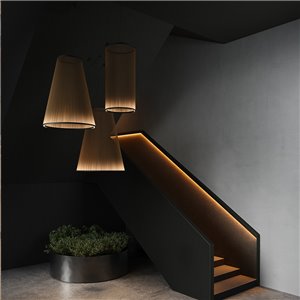 Lámpara suspensión Array cónica Vibia 