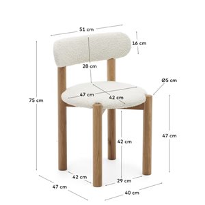 Silla Nebai Kave Home