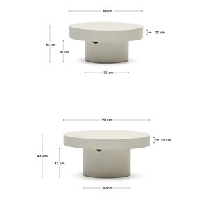 Mesa centro Aiguablava Kave Home