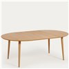 Mesa extensible Oqui redonda Kave Home