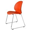 Silla N02 trineo Fritz Hansen