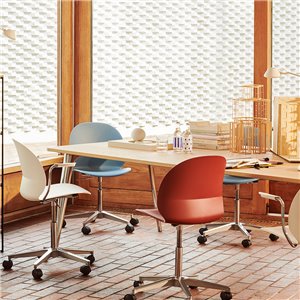 Silla N02 giratoria Fritz Hansen