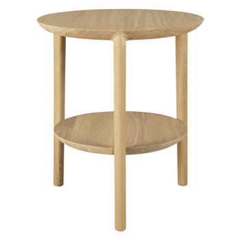 Mesa auxiliar Bok - Roble aceitado