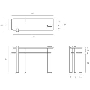 Consola Abstract Ethnicraft