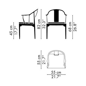 Silla China Fritz Hansen