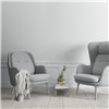 Sillón Fri patas aluminio Fritz Hansen