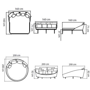 Daybed Rodona Skyline