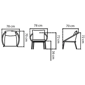 Silla Balcón Rodona Skyline