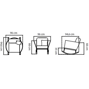Mecedora Boston Skyline