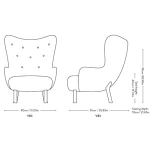 Sillón Petra &Tradition