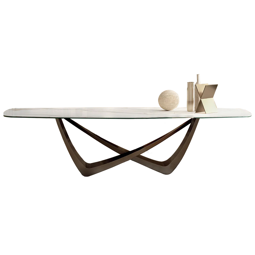 Mesa Bach cantos redondeados Bontempi Mesa Bach cantos redondeados Bontempi