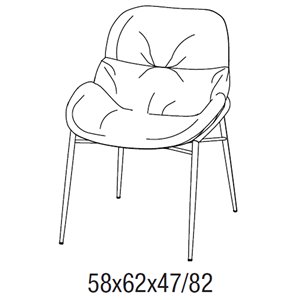 Silla Amelie Bontempi