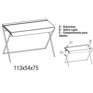 Escritorio Matisse Bontempi