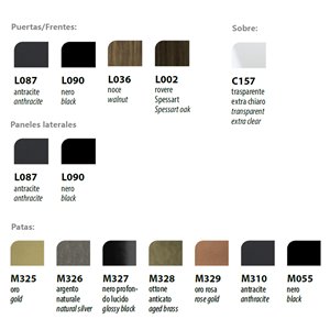 Aparador Musa patas Bontempi