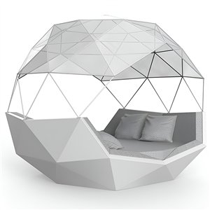 Cama Daybed Iglú con parasol Vondom