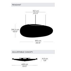 Lámpara suspensión Avion Fritz Hansen