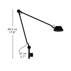 Lámpara de pared AQ01 Fritz Hansen