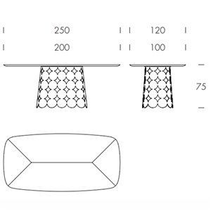 Mesa Pois Élite Tonin Casa