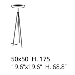 Lámpara pie Discovery Desing