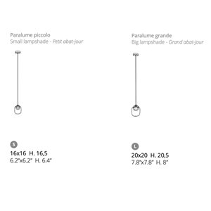 Lámpara suspensión Botticelle Ozzio Desing