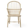 Sillón Windsor FH38 Carl Hansen and Son - Roble jabón
