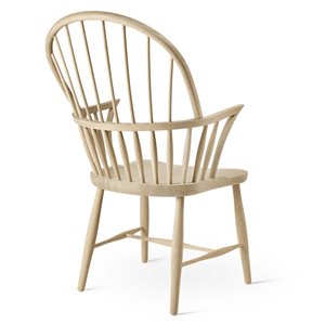 Sillón Windsor FH38 Carl Hansen and Son - Roble jabón