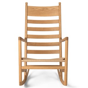 Mecedora CH45 Carl Hansen and Son - Roble aceite - Cuerda natural