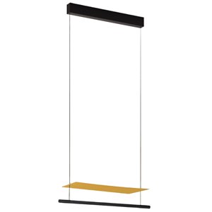 Lámpara suspensión Lámina Dorada SantaCole