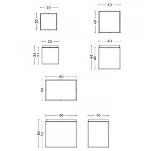 Mesa auxiliar Tray Hay
