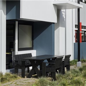Mesa Crate Dining Hay